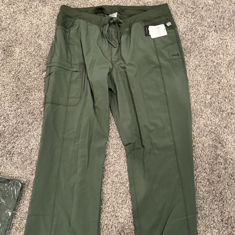 Women’s Olive Green Scrub Pants